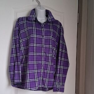 Lee Riders Purple and Black Shirt